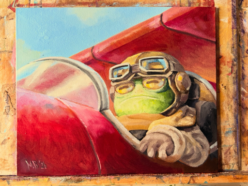 „Besser Frosch als Faschist“ - Porco Rosso. Frosch als Pilot